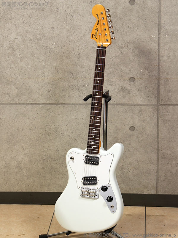Fender Made in Japan Limited Super-Sonic RW OWT [Olympic White] [限定モデル]  楽器堂オンラインショップ
