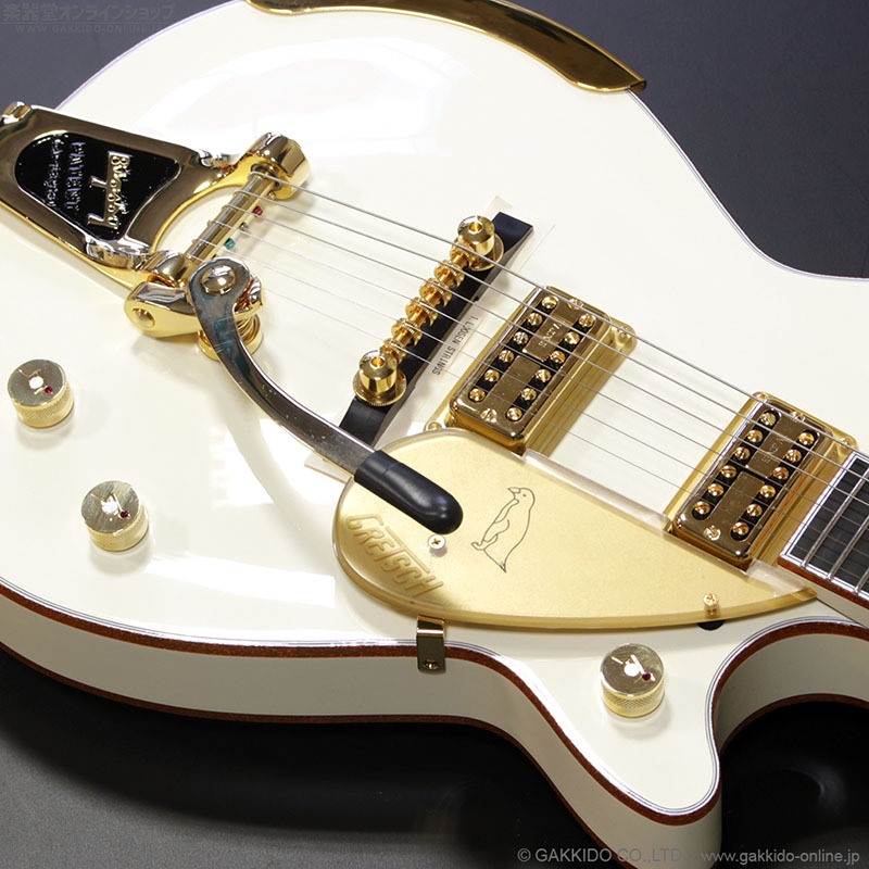 Gretsch　G6134T-58 Vintage Select '58 Penguin with Bigsby, TV Jones [Vintage  White]