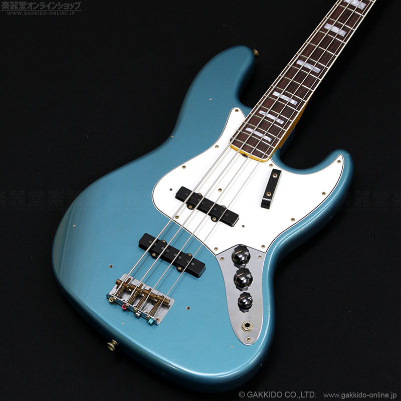[Aged　Ocean　Fender　Journeyman　Turquoise]　Custom　Jazz　1966　Shop　Relic　W21　Limited　Bass　楽器堂オンラインショップ