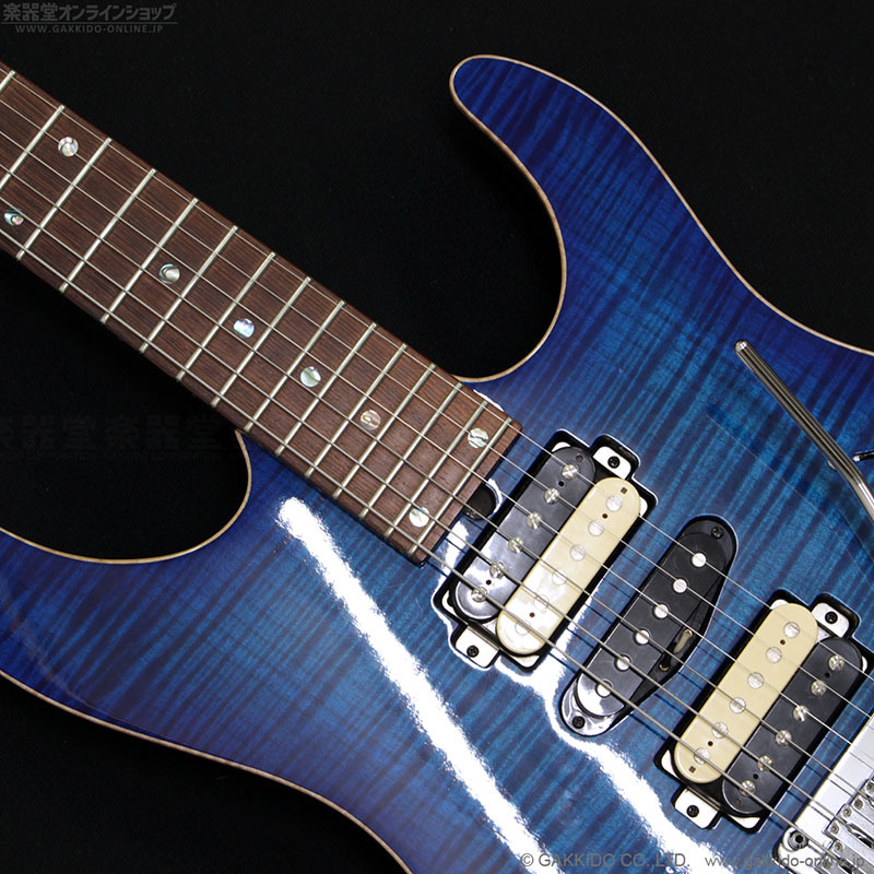 T's Guitars　DST-Pro24 Mahogany Limited Custom [Trans Blue Burst] [中古品]