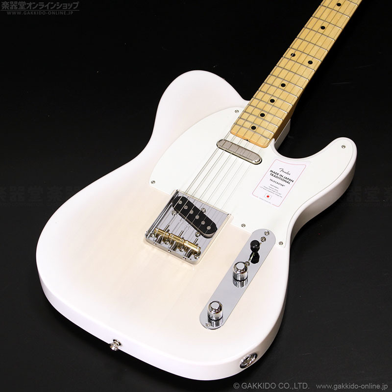 Fender　Made in Japan Traditional 50s Telecaster MN WBL [White Blonde]