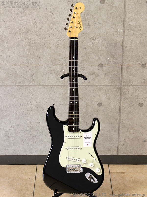 Fender　Made in Japan Traditional 60s Stratocaster RW BLK [Black]