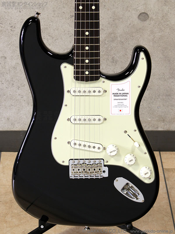 Fender　Made in Japan Traditional 60s Stratocaster RW BLK [Black]