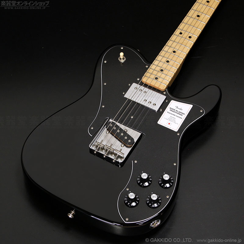 Fender Made in Japan Traditional 70s Telecaster Custom MN BLK 