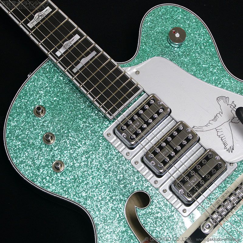 Gretsch　G6136T Kenny Falcon II with String-Thru Bigsby [Early Summer Green  Sparkle]
