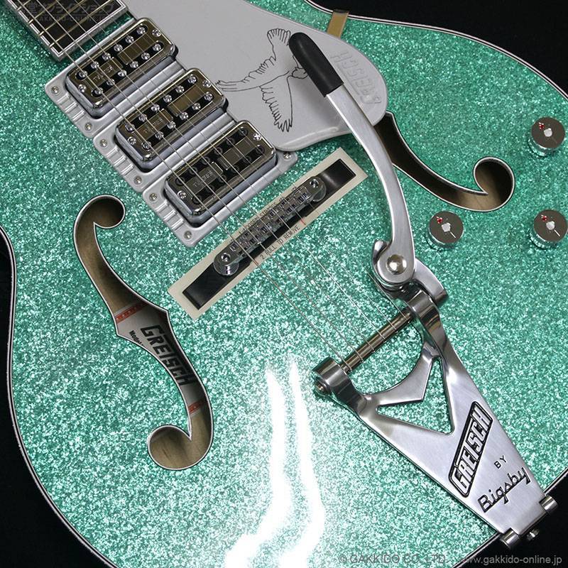 Gretsch　G6136T Kenny Falcon II with String-Thru Bigsby [Early Summer Green  Sparkle]