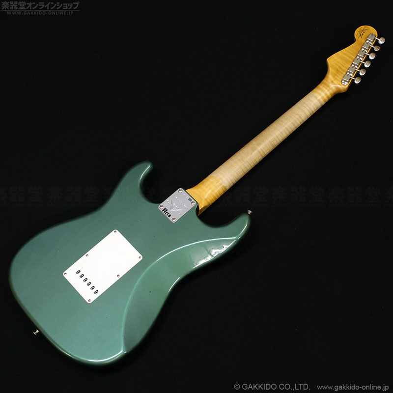 Fender Custom Shop　S23 Limited 1963 Stratocaster Journeyman Relic w/CC  Hardware [Aged Sherwood Green Metallic]