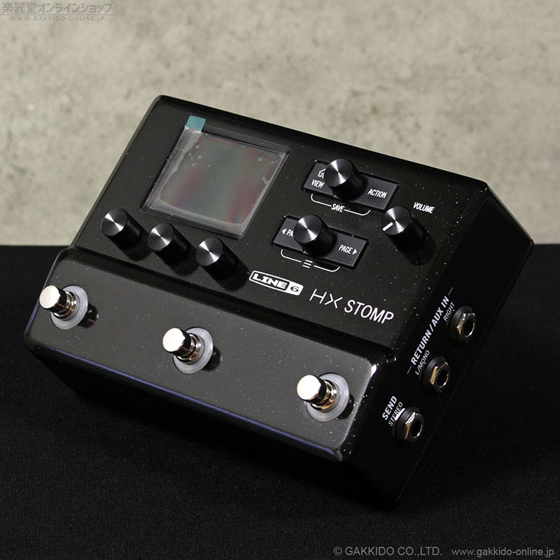 LINE6 HX Stomp ギターエフェクター ややこしい オーディオインターフェース