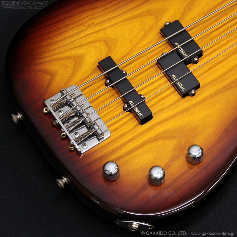 SCHECTER PJ Type Bass 2TS w/Alembic Pickups [2-Tone Sunburst