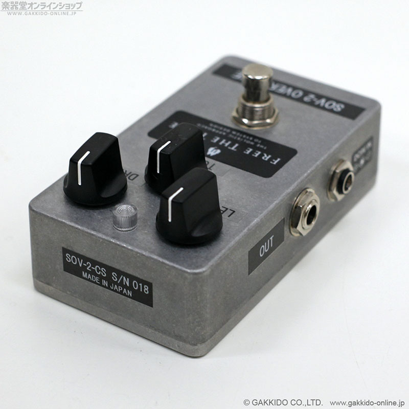 Free The Tone SOV-2-CS Overdrive [中古品] - 楽器堂オンラインショップ