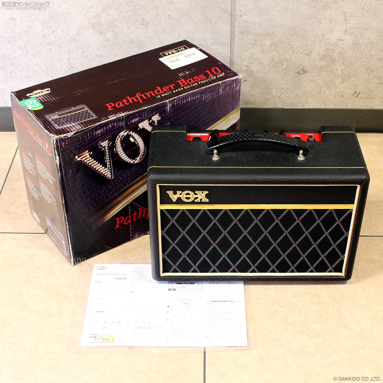 VOX Pathfinder Bass 10 ベースアンプ - 楽器堂オンラインショップ