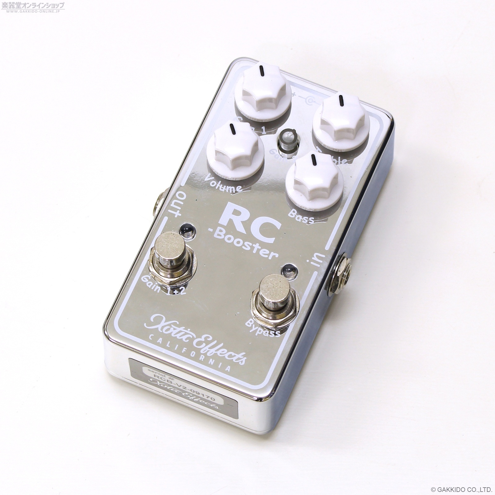 ギター Xotic Effects RC Booster V2 Xotic RC Booster V2｜ミュージックランドKEY