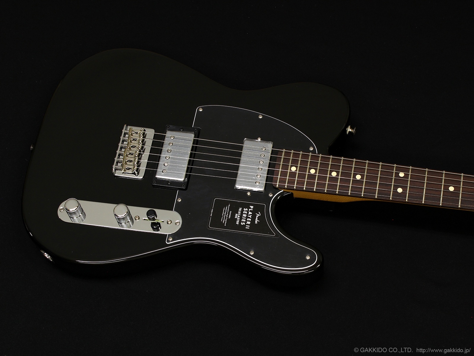 Fender Player II Telecaster HH [Black] - 楽器堂オンラインショップ